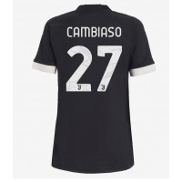 Juventus Andrea Cambiaso #27 Replika Tredje Tröja Dam 2023-24 Kortärmad